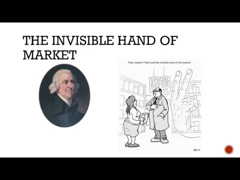 THE INVISIBLE HAND OF MARKET