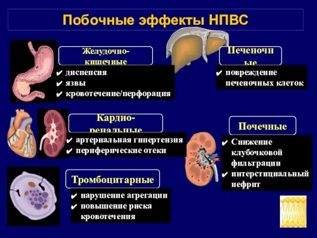 Побочные эффекты НПВС