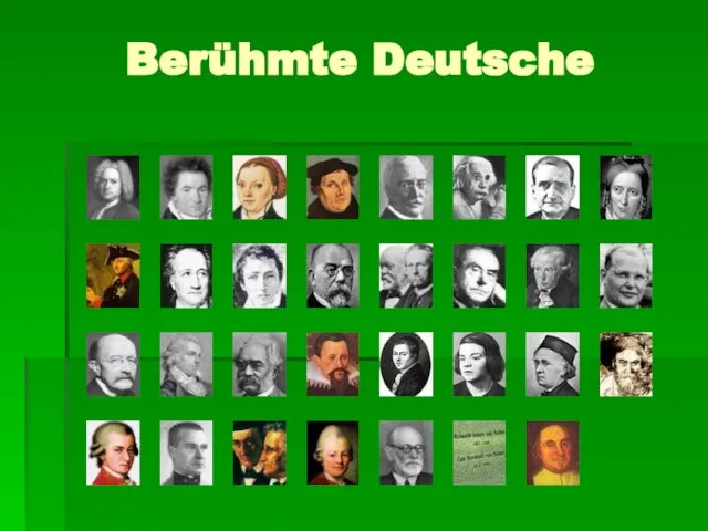 Berühmte Deutsche