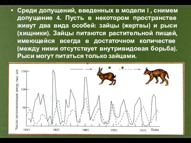 Среди допущений, введенных в модели I , снимем допущение 4. Пусть