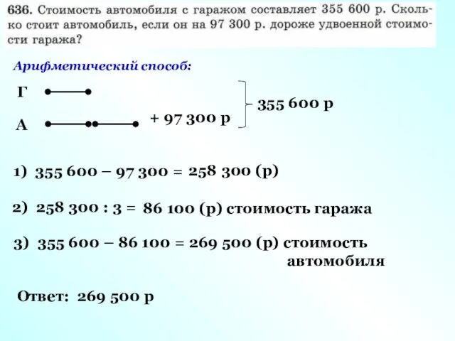 А Г + 97 300 р 355 600 р 1) 355