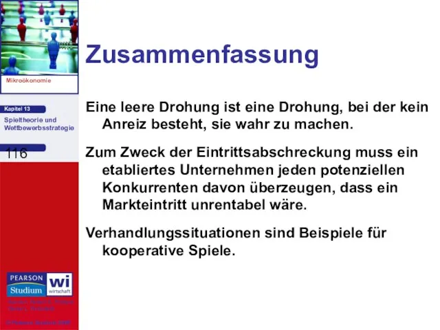 Zusammenfassung Eine leere Drohung ist eine Drohung, bei der kein Anreiz