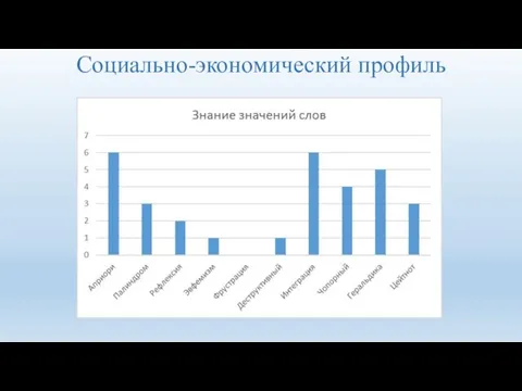 Социально-экономический профиль