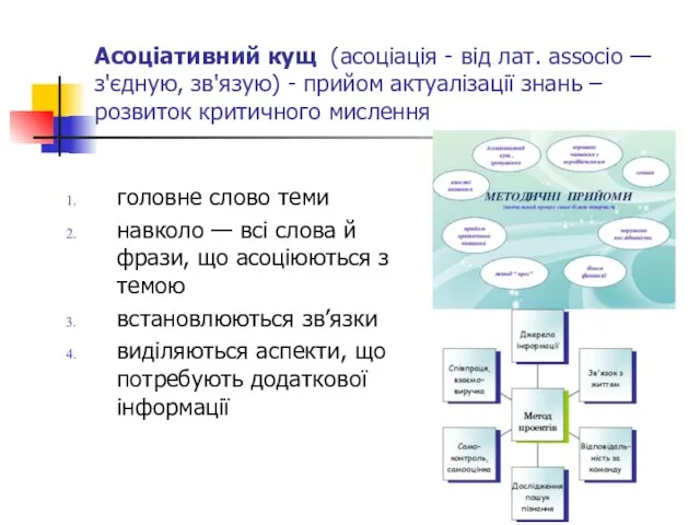 Асоціативний кущ (асоціація - від лат. associo — з'єдную, зв'язую) -