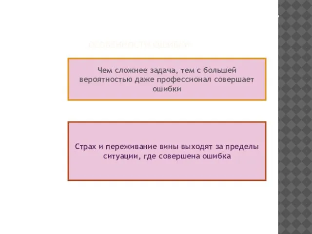 Чем сложнее задача, тем с большей вероятностью даже профессионал совершает ошибки