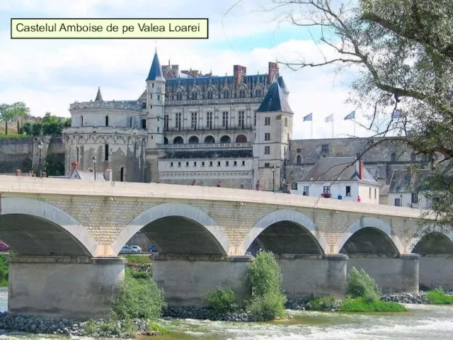 * Castelul Amboise de pe Valea Loarei