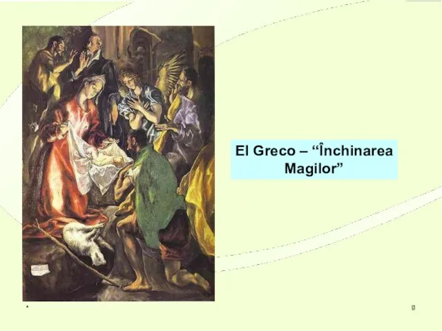 * El Greco – “Închinarea Magilor”