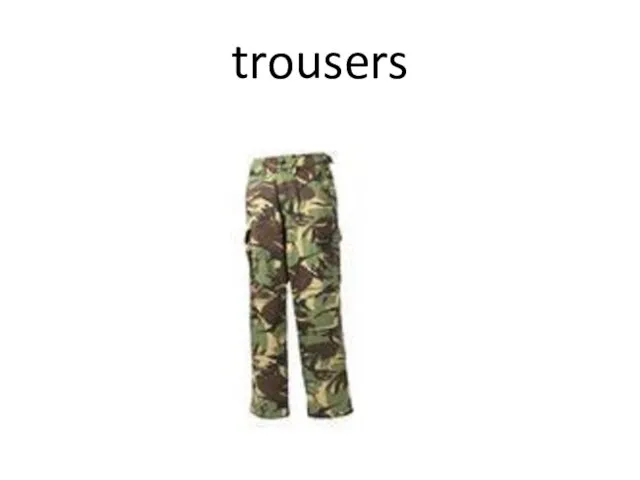 trousers