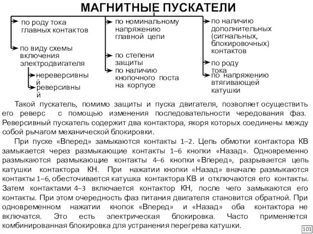 Такой пускатель, помимо защиты и пуска двигателя, позволяет осуществить его реверс