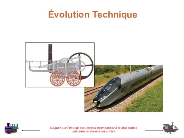 Évolution Technique Cliquer sur l'une de ces images pour passer à