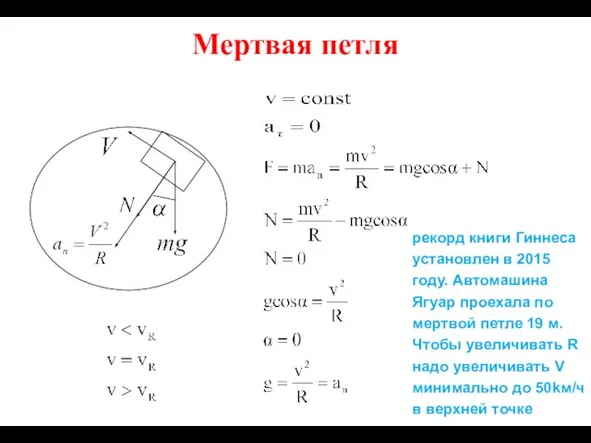 Мертвая петля рекорд книги Гиннеса установлен в 2015 году. Автомашина Ягуар