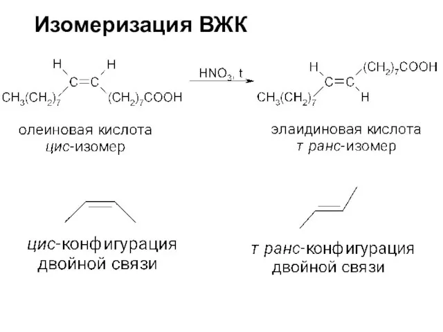 Изомеризация ВЖК