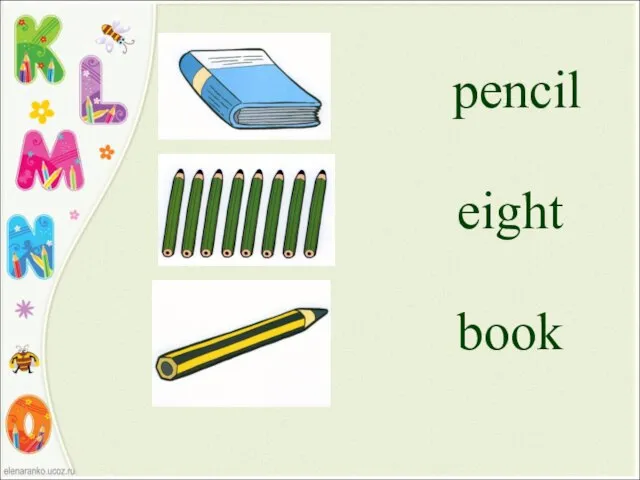 pencil eight book