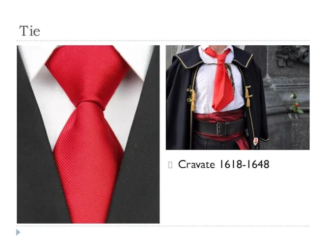 Tie Cravate 1618-1648