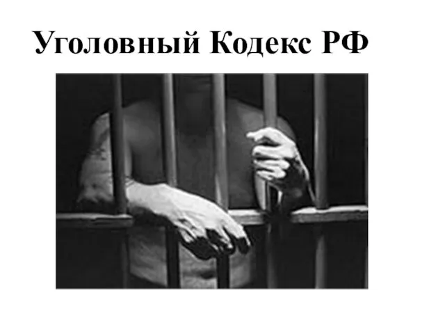 Уголовный Кодекс РФ