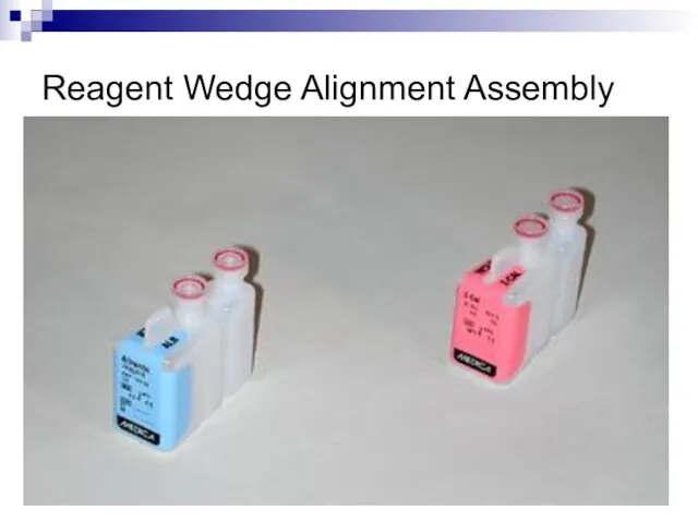 Reagent Wedge Alignment Assembly