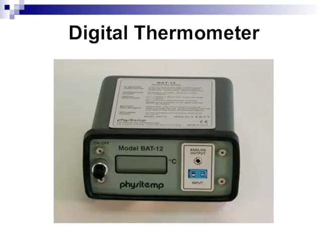 Digital Thermometer