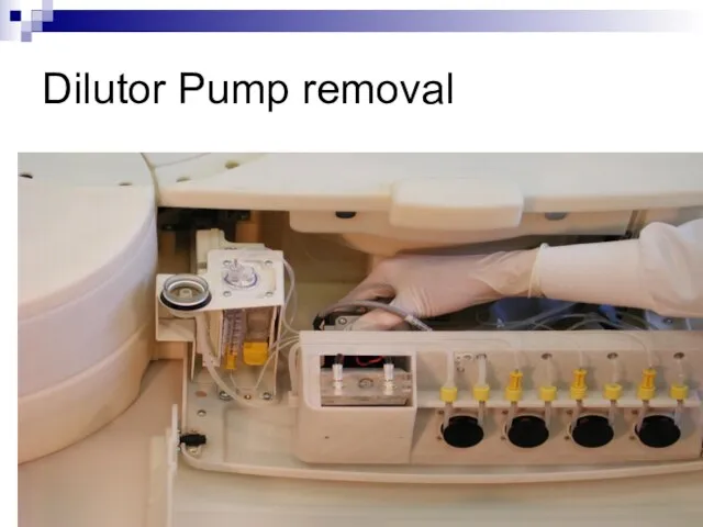 Dilutor Pump removal