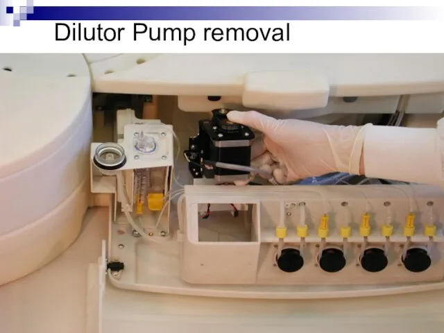 Dilutor Pump removal
