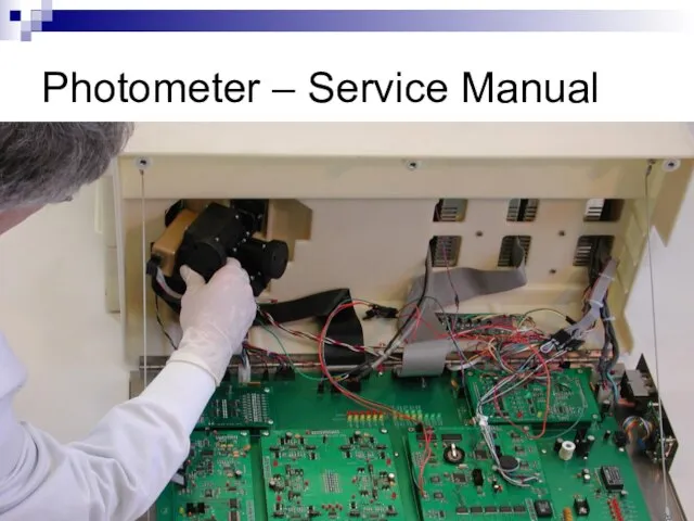 Photometer – Service Manual