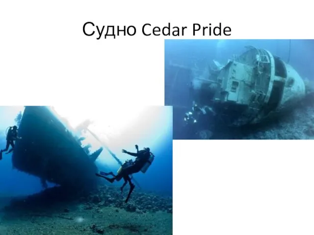 Судно Cedar Pride