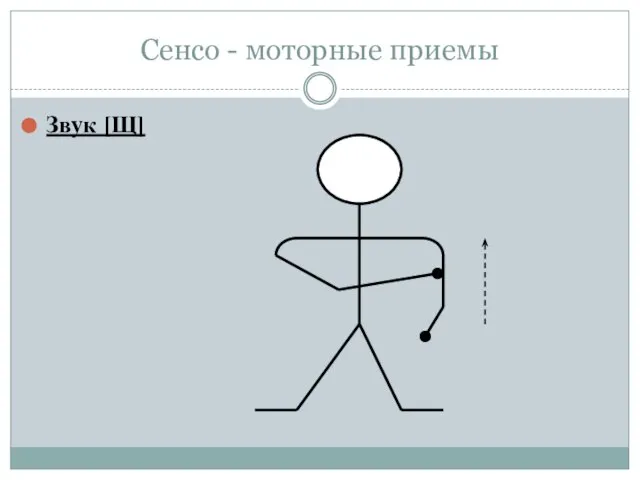 Сенсо - моторные приемы Звук [Щ]