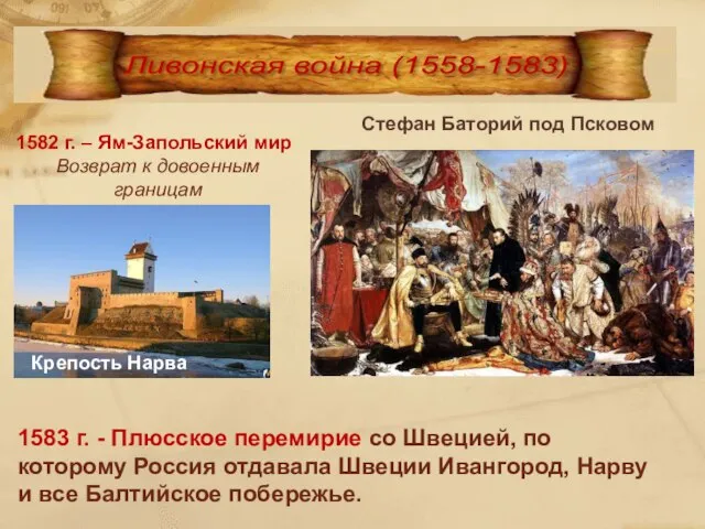 Стефан Баторий под Псковом Ян Матейко. «Стефан Баторий под Псковом». 1582