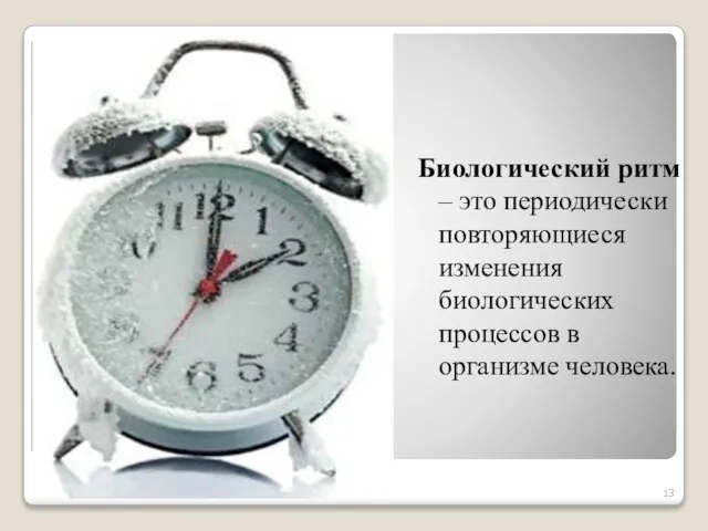 Биологический ритм – это периодически повторяющиеся изменения биологических процессов в организме человека.