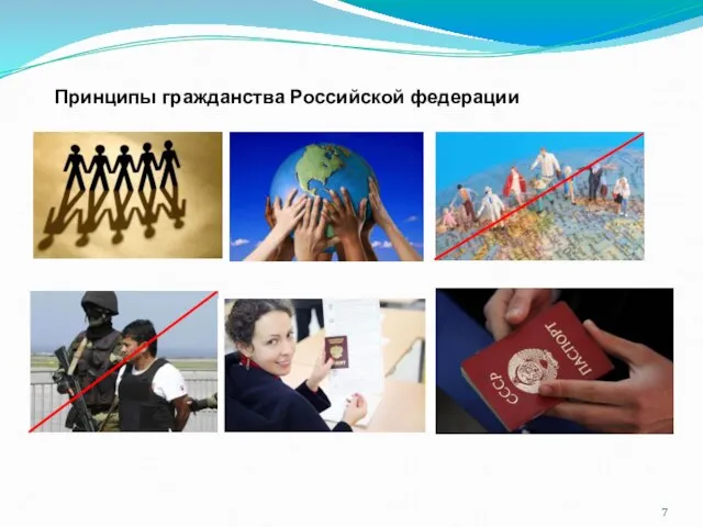 Принципы гражданства Российской федерации