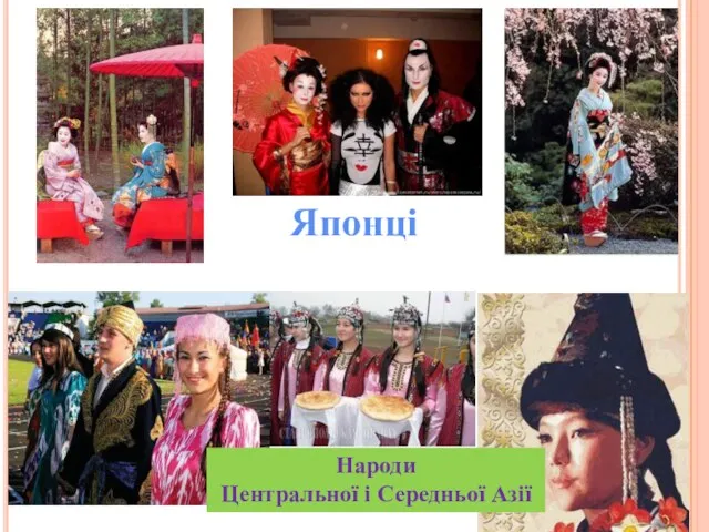 Японці Народи Центральної і Середньої Азії