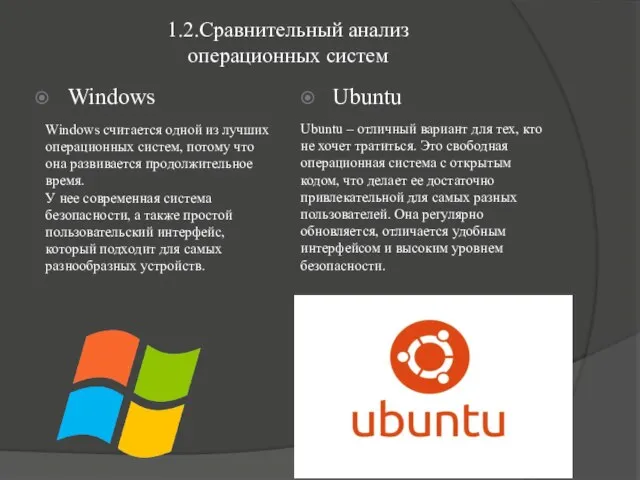 Windows Ubuntu Windows считается одной из лучших операционных систем, потому что