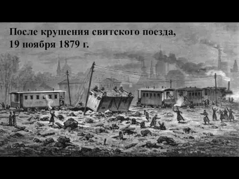 После крушения свитского поезда, 19 ноября 1879 г.