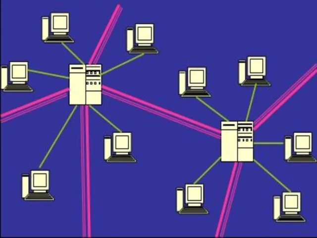 Структура глобальной компьютерной сети Чтобы Сеть могла функционировать, в ней существуют