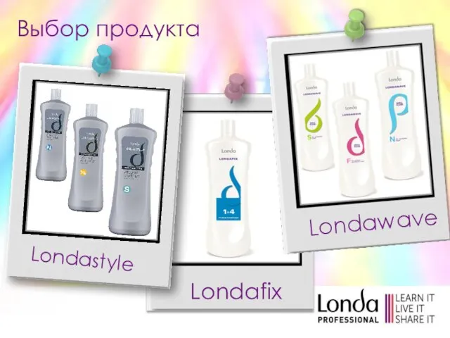 Выбор продукта Londastyle Londafix Londawave