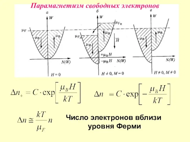 Парамагнетизм свободных электронов