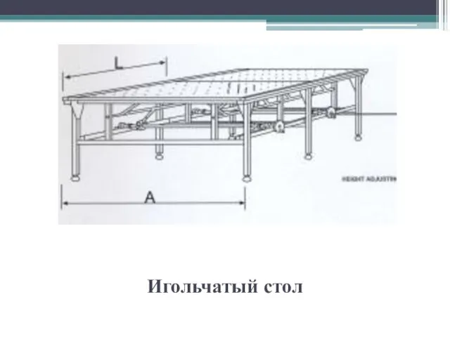 Игольчатый стол