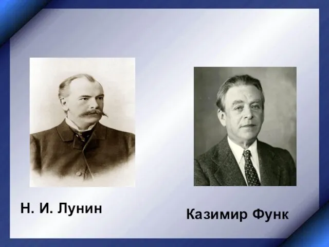 Н. И. Лунин Казимир Функ