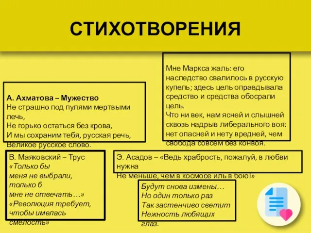 СТИХОТВОРЕНИЯ В. Маяковский – Трус «Только бы меня не выбрали, только