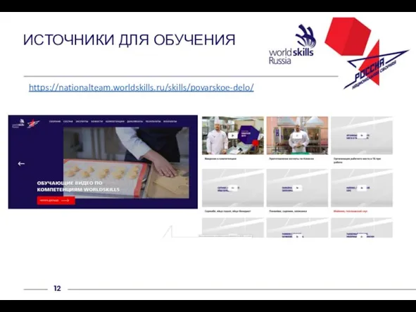 ИСТОЧНИКИ ДЛЯ ОБУЧЕНИЯ https://nationalteam.worldskills.ru/skills/povarskoe-delo/