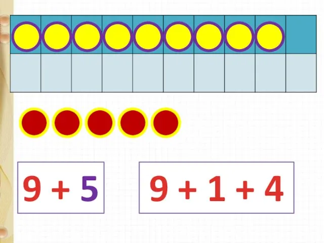 9 + 5 9 + 1 + 4