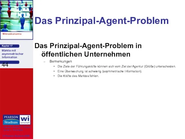 Das Prinzipal-Agent-Problem Das Prinzipal-Agent-Problem in öffentlichen Unternehmen Bemerkungen Die Ziele der