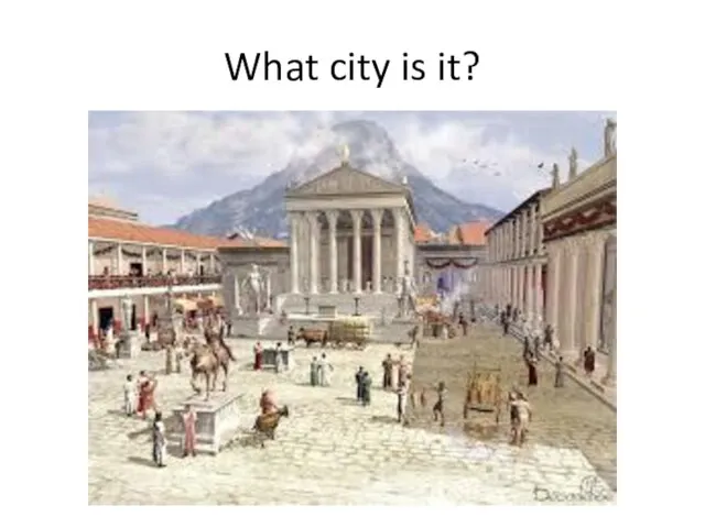 What city is it?