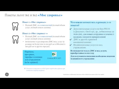 Пакет 1 «Мое здоровье» Полный ДМС со стоматологией (полный объем услуг,