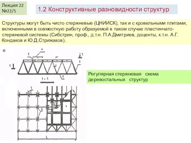 Лекция 22 №22/5 1.2 Конструктивные разновидности структур Структуры могут быть чисто