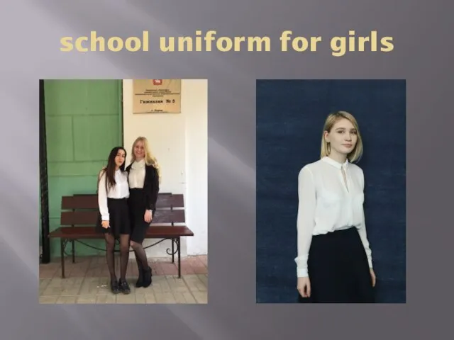 school uniform for girls