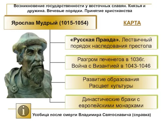 Возникновение государственности у восточных славян. Князья и дружина. Вечевые порядки. Принятие