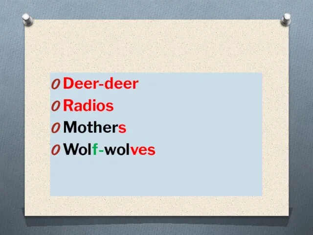 Deer-deer Radios Mothers Wolf-wolves