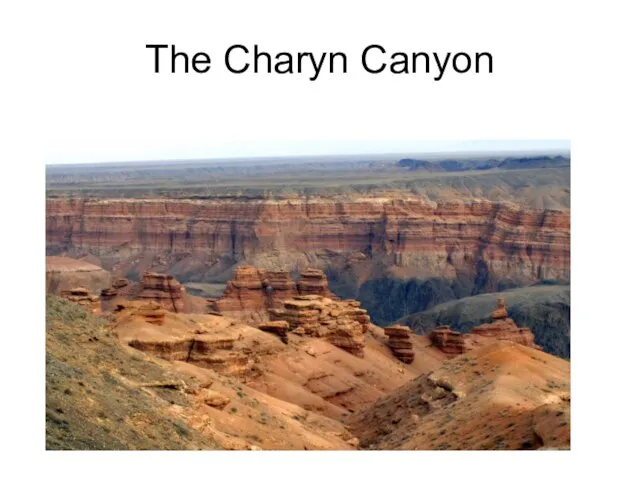 The Charyn Canyon