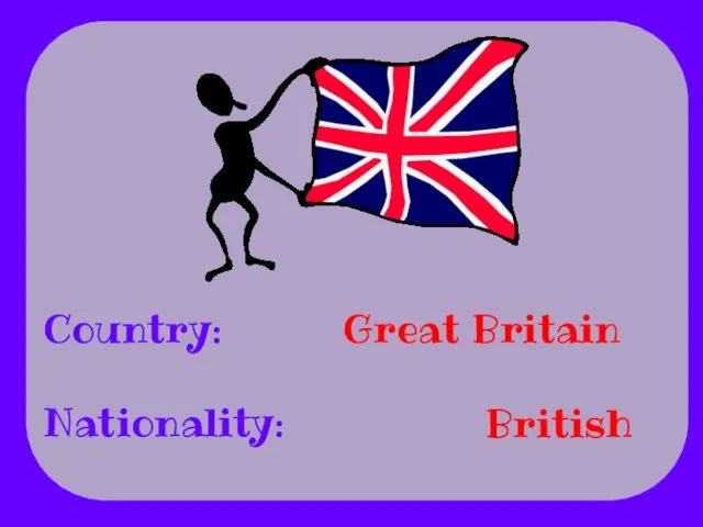 Country: Nationality: Great Britain British