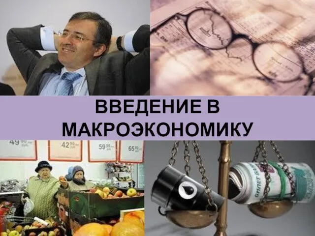 ВВЕДЕНИЕ В МАКРОЭКОНОМИКУ